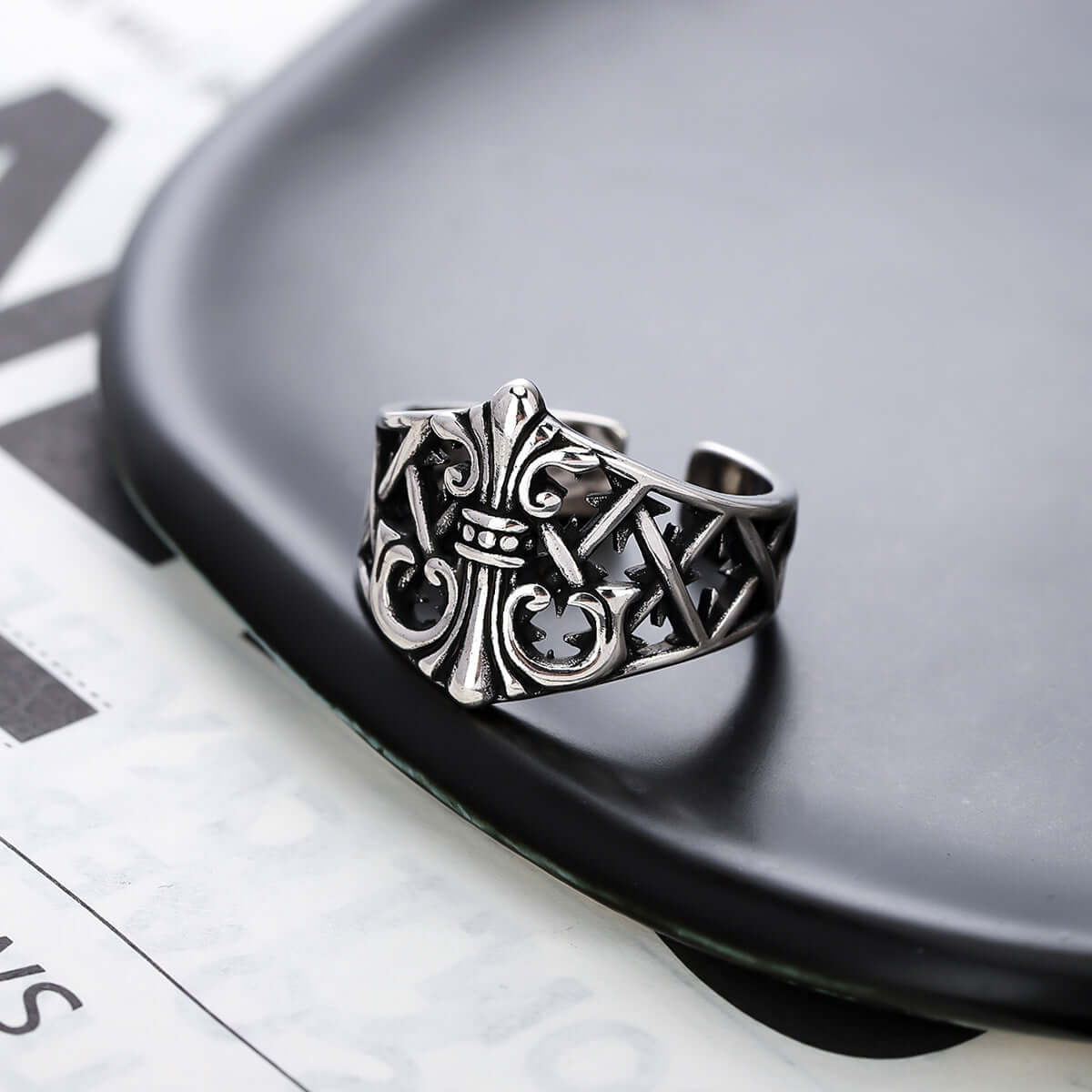 Anchor Soul Adjustable Ring – Symbolic, Stylish, and Made for Every Day