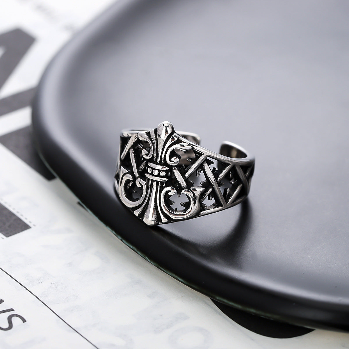 Anchor Soul Adjustable Ring – Symbolic, Stylish, and Made for Every Day